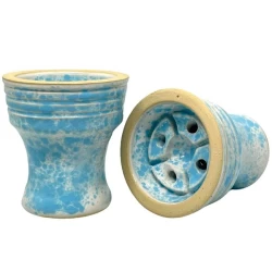 Чаша Глиняна Sweet Bowls Unika Glaze (Blue Dot)