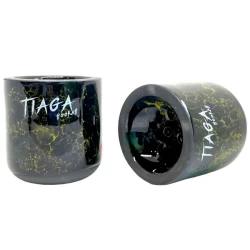 Чашка глиняная Tiaga Hookah Cayman (Черный с зеленым)