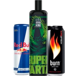 Одноразова електронна сигарета Aroma King Energy Drink (Енергетик) (5000 Затяжок)