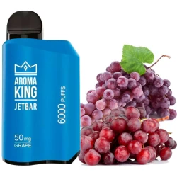 Одноразова електронна сигарета Aroma King Jetbar Grape (Виноград) (6000 Затяжок)