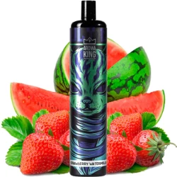 Одноразова електронна сигарета Aroma King Strawberry Watermelon (Полуниця Кавун) (5000 Затяжок)