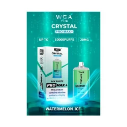 Одноразова електронна сигарета Crystal Pro Max Watermelon Ice (Кавун Лід) (10000 Затяжок)