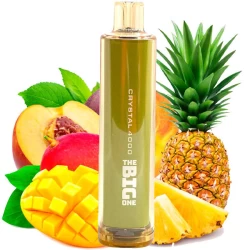 Одноразова електронна сигарета Crystal The Big One Pineapple Peach Mango (Ананас Персик Манго) (4000 Затяжок)