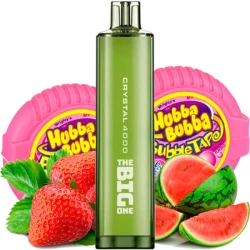 Одноразова електронна сигарета Crystal The Big One Strawberry Watermelon Bubblegum (Полуниця Кавун Бабблгам) (4000 Затяжок)