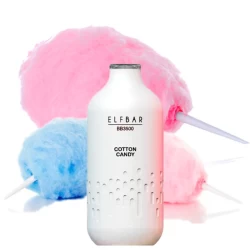 Одноразова електронна сигарета Elf Bar BB Cotton Candy (Цукрова Вата) (3500 Затяжок)