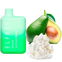 Одноразова електронна сигарета Elf Bar BC Avocado Cream (Авокадо Крем) (4000 Затяжок)