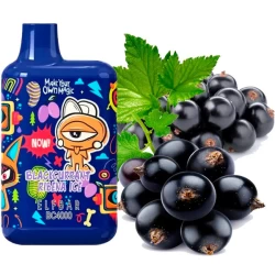 Одноразова електронна сигарета Elf Bar BC Blackcurrant Ribena Ice (Смородина Лід) (4000 Затяжок) (LE)