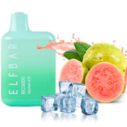 Одноразова електронна сигарета Elf Bar BC Guava Ice (Гуава Лід) (3000 Затяжок)