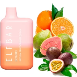 Одноразова електронна сигарета Elf Bar BC Passion Fruit Orange Guava (Маракуя Апельсин Гуава) (4000 Затяжок)