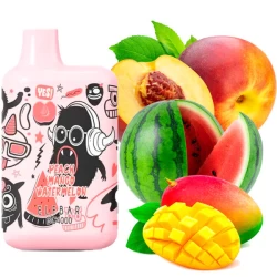 Одноразова електронна сигарета Elf Bar BC Peach Mango Watermelon (Персик Манго Кавун) (4000 Затяжок) (LE)