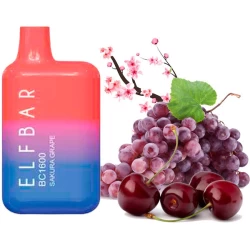 Одноразова електронна сигарета Elf Bar BC Sakura Grape (Сакура Виноград) (1600 Затяжок)