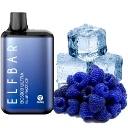 Одноразова електронна сигарета Elf Bar BC Ultra Blue Razz Ice (Блу Разз Лід) (5000 Затяжок)