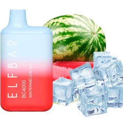 Одноразова електронна сигарета Elf Bar BC Watermelon Ice (Кавун Лід) (4000 Затяжок)