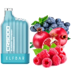 Одноразова електронна сигарета Elf Bar CR Blueberry Raspberry Pomegranate (Чорниця Малина Гранат) (5000 Затяжок)