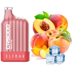 Одноразова електронна сигарета Elf Bar CR Peach Ice (Персик Лід) (5000 Затяжок)