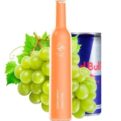 Одноразова електронна сигарета Elf Bar Grape Energy (Виноград Енергетик) (500 Затяжок) (Пляшка Шампанського)