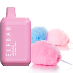 Одноразова електронна сигарета Elf Bar LB Cotton Candy (Цукрова Вата) (5000 Затяжок)