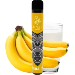 Одноразова електронна сигарета Elf Bar Lux Banana Milk (Банан Молоко) (800 затяжок)