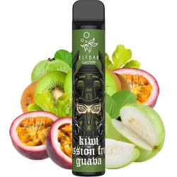 Одноразова електронна сигарета Elf Bar Lux Kiwi Passion Fruit Guava (Ківі Маракуя Гуава) (1500 Затяжок)