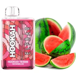 Одноразова електронна сигарета Elf Bar TE Hookah Edition Watermelon (Кавун) (5000 Затяжок)