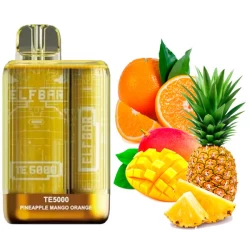 Одноразова електронна сигарета Elf Bar TE Pineapple Mango Orange (Ананас Манго Апельсин) (5000 Затяжок)