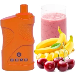 Одноразова електронна сигарета GORD Banana Cherry Smoothie (Банан Вишня Смузі) (4000 Затяжок)