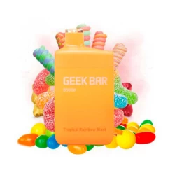 Одноразова електронна сигарета Geek Bar Tropical Rainbow Blast (Тропікал Рейнбоу Бласт) (5000 Затяжок)