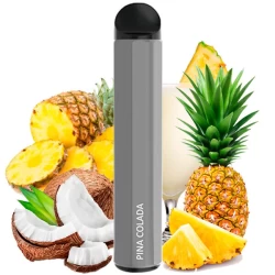 Одноразова електронна сигарета Hugo Vapor Supro III Pina Colada (Піна Колада) (1500 Затяжок)