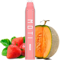 Одноразова електронна сигарета MOTI Vision Strawmelon (Стровмелон) (3500 Затяжок)