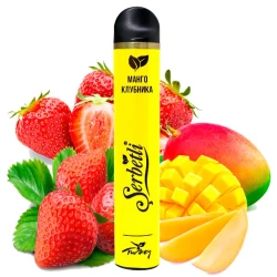 Одноразова електронна сигарета Serbetli Mango Strawberry (Манго Полуниця) (1200 Затяжок)