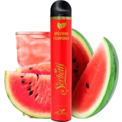 Одноразова електронна сигарета Serbetli Watermelon Soda (Газований Кавун) (1200 Затяжок)