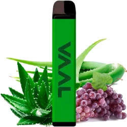 Одноразова електронна сигарета VAAL Aloe Grape (Алое Виноград) (4000M Затяжок)