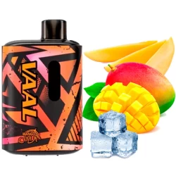 Одноразова електронна сигарета VAAL Mango Ice (Манго Лід) (E5000 Затяжок)