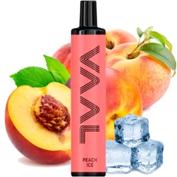 Одноразова електронна сигарета VAAL Peach Ice (Персик Лід) (1500 Затяжок)