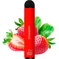 Одноразова електронна сигарета WOW Grande Strawberry (Полуниця) (2500 Затяжок)