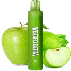 Одноразова електронна сигарета Wotofo Ultra Sour Apple (Сауер Яблуко) (3000 Затяжок)