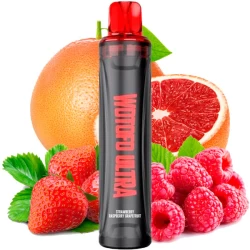 Одноразова електронна сигарета Wotofo Ultra Strawberry Raspberry Grapefruit (Полуниця Малина Грейпфрут) (3000 Затяжок)