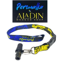 Персональний мундштук в упаковці Aladin x Personalka (Золотий з чорним)