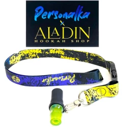 Персональний мундштук в упаковці Aladin x Personalka (Жовтий з синім)