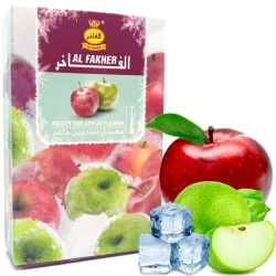 Тютюн Al Fakher Frosty Two Apples (Подвійне Яблуко Лід) 50гр