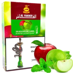 Тютюн Al Fakher Two Apples with Mint 37 (Подвійне Яблуко М'ята) 50гр