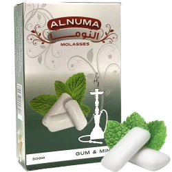 Тютюн Alnuma Gum and Mint (М'ятна Жуйка) 50гр