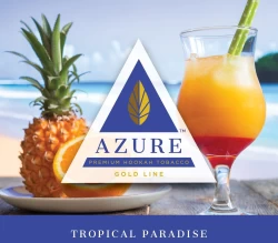 Тютюн Azure Gold Line Tropical Paradise (Тропічний Рай) 50гр