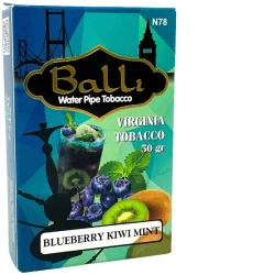 Тютюн Balli Blueberry Kiwi Mint (Чорниця Ківі М'ята) 50 гр (потікший)