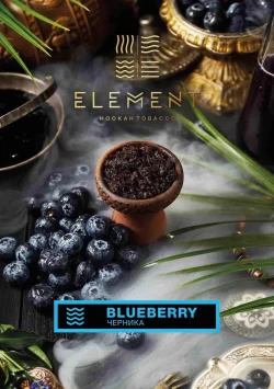 Тютюн Element Вода Blueberry (Чорниця) 100гр