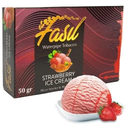 Тютюн Fasil Strawberry Ice Cream (Полуничне Морозиво) 50гр