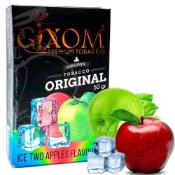 Тютюн Gixom Ice Two Apples (Лід Два Яблука) 50 гр