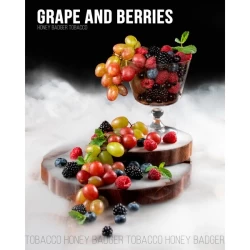 Табак Honey Badger Mild Line Grape and Berries (Виноград Ягоды) 250гр