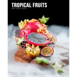 Тютюн Honey Badger Mild Line Tropical Fruits (Тропічні Фрукти) 40гр