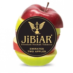 Тютюн JIBIAR Emirates Two Apples (Подвійне Яблуко) 1 кг